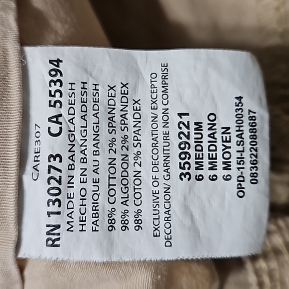 LEE relaxed fit khaki shorts - Picture 4 of 12